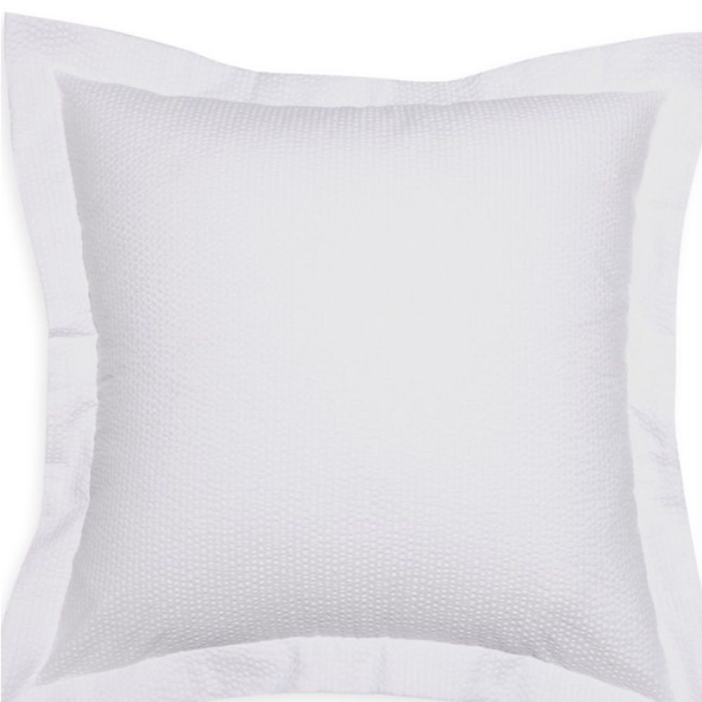 Aqua SEERSUCKER DECO 2 SHAMS